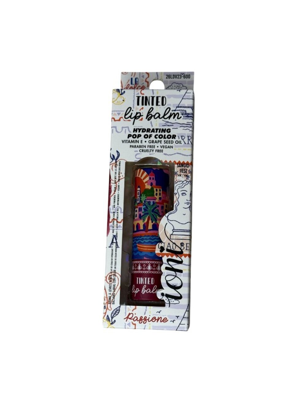 ioni LA Dolce Vita Tinted Lip Balm Passione Sangiovese Hydrating